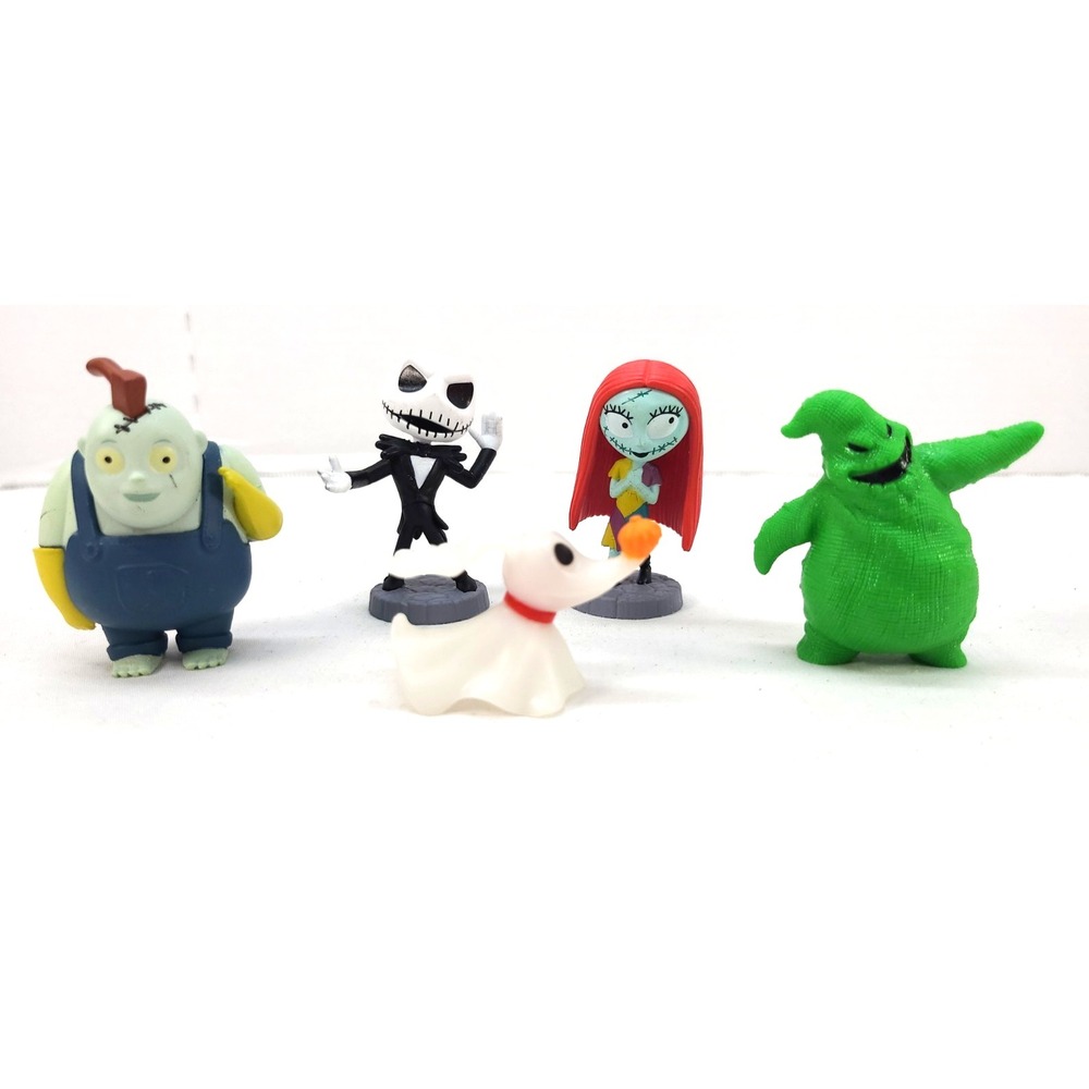Tim Burtons Nightmare‎ Before Christmas Figurines 5 pcs